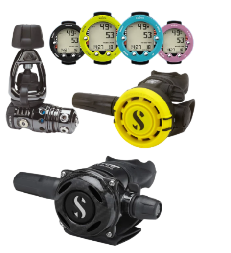 Scubapro MK25 EVO BT +A700 Carbon + R105 + Gauge