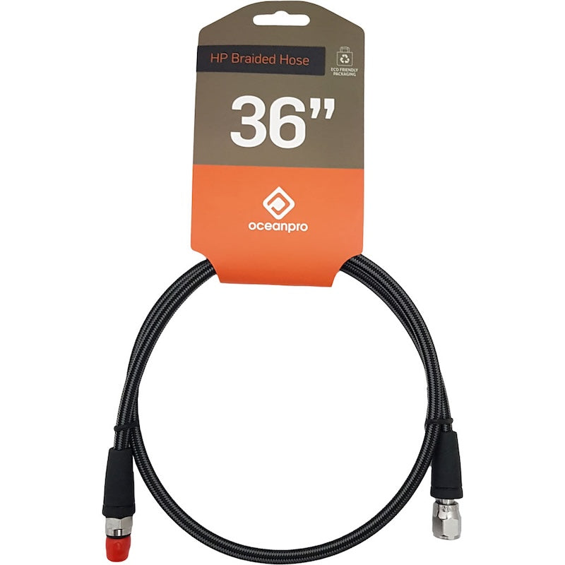 Oceanpro HP Braided Hose – Available in 6", 28" & 36"