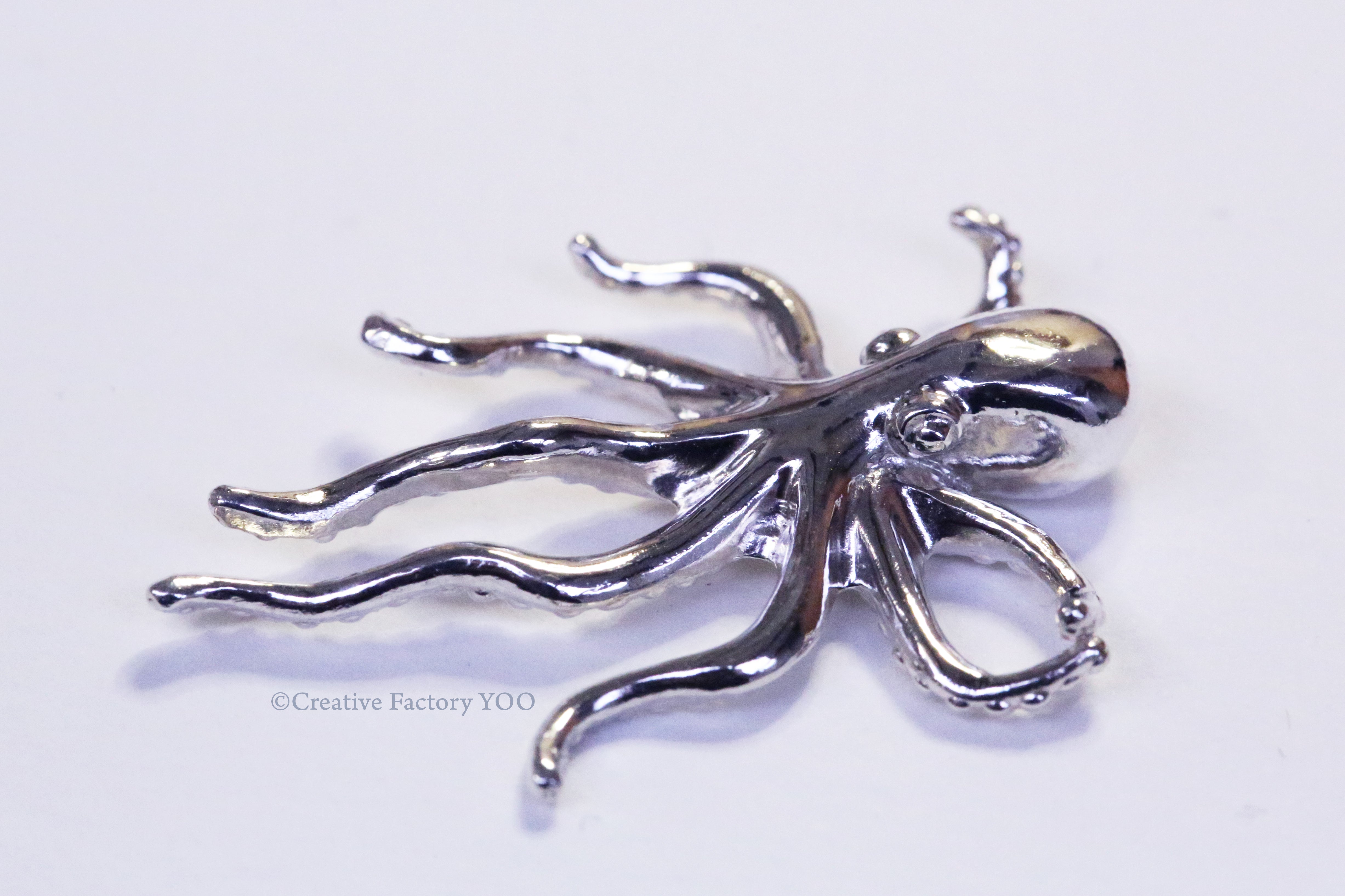 Southern White-spotted Octopus Pendant