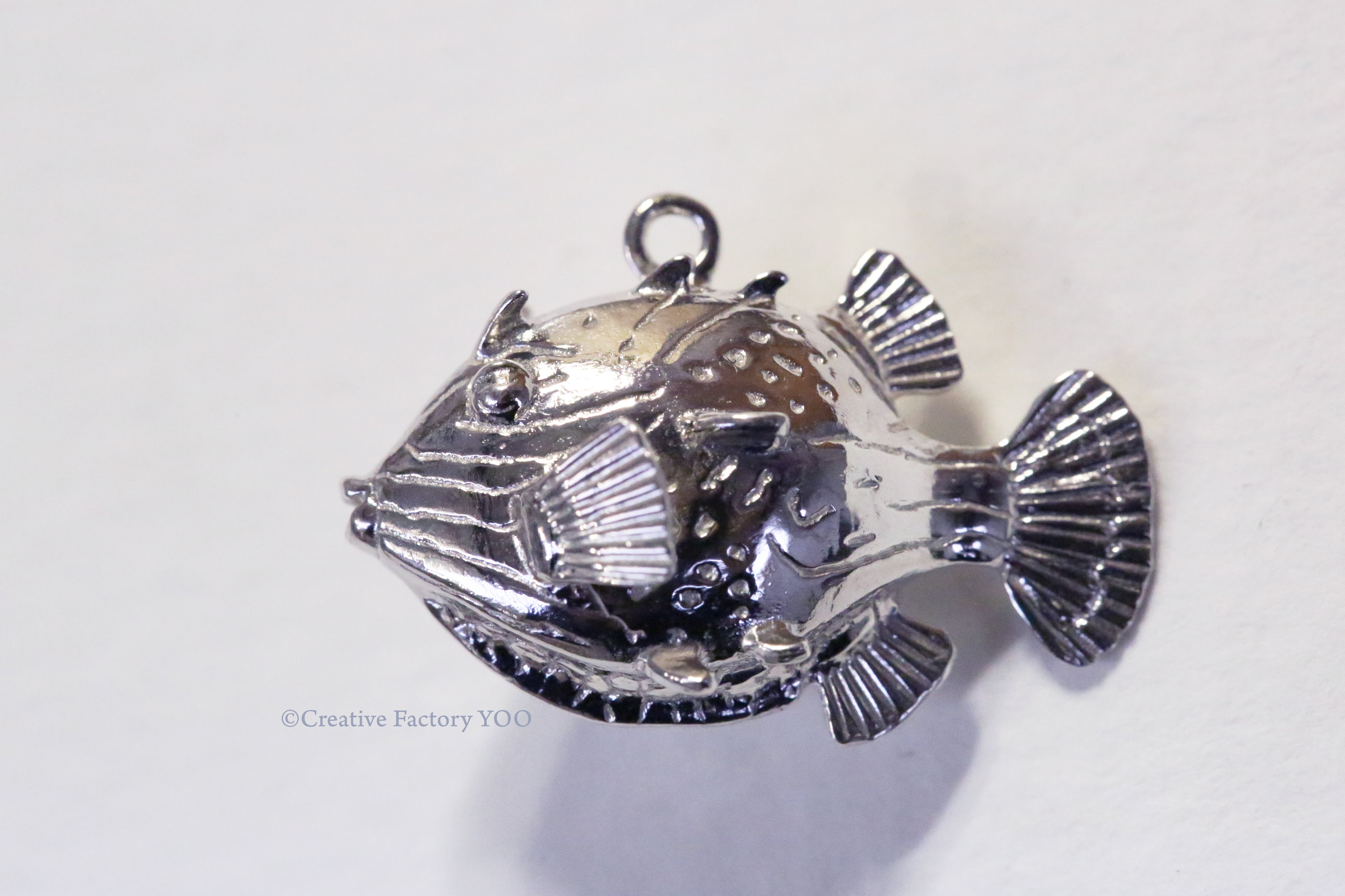 Shaw's Cowfish Pendant