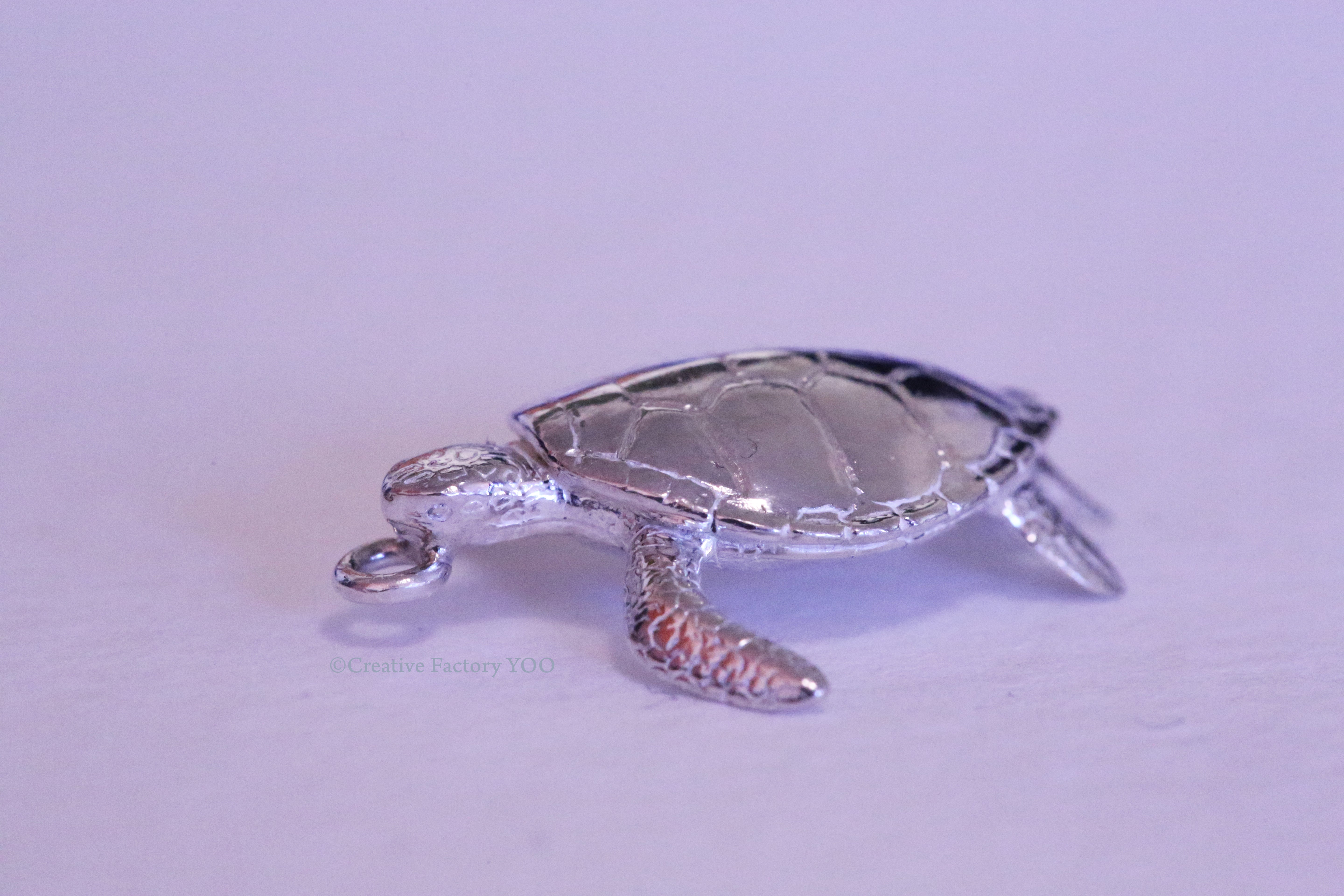 Green Sea Turtle Pendant