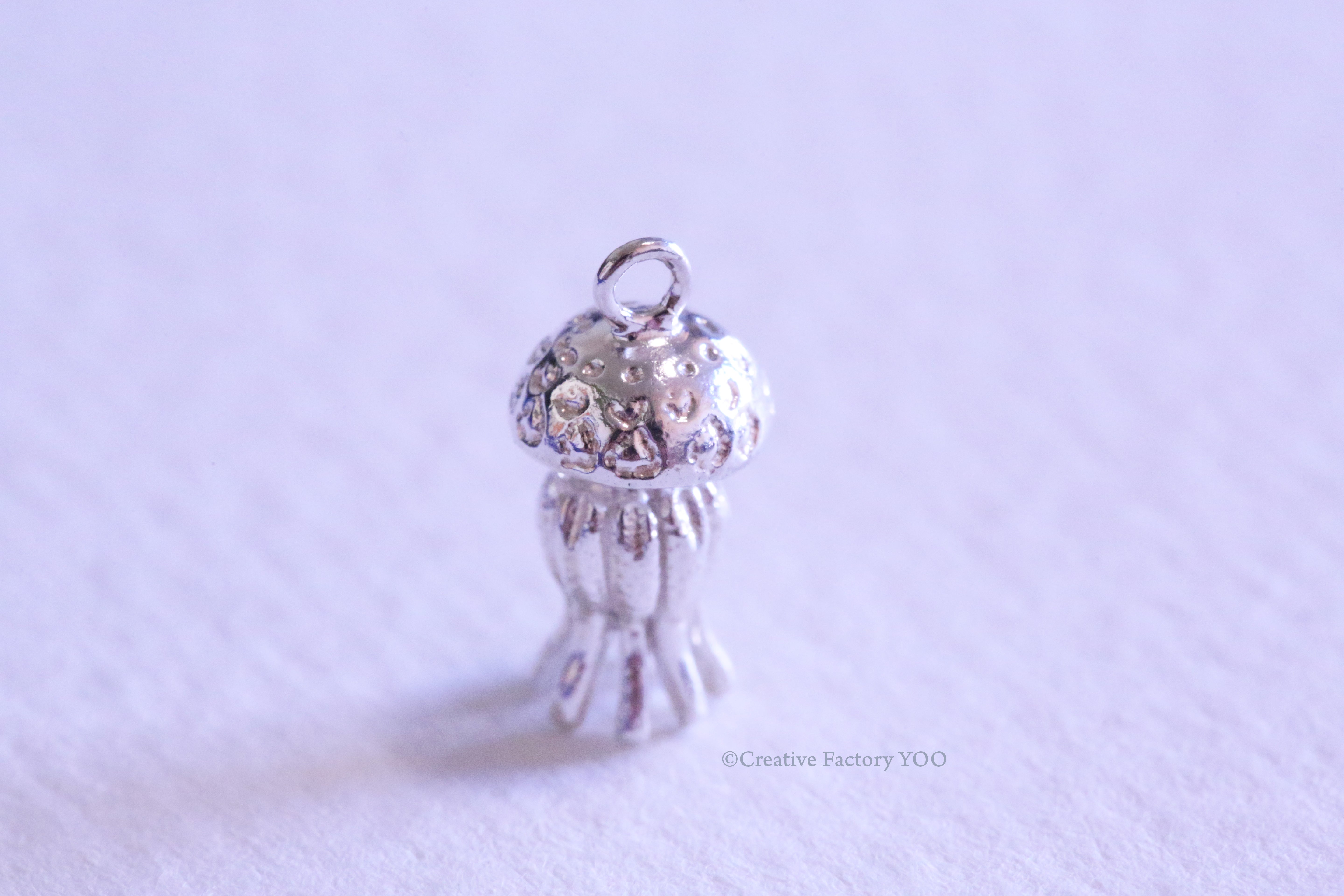 Spotted Jellyfish Pendant