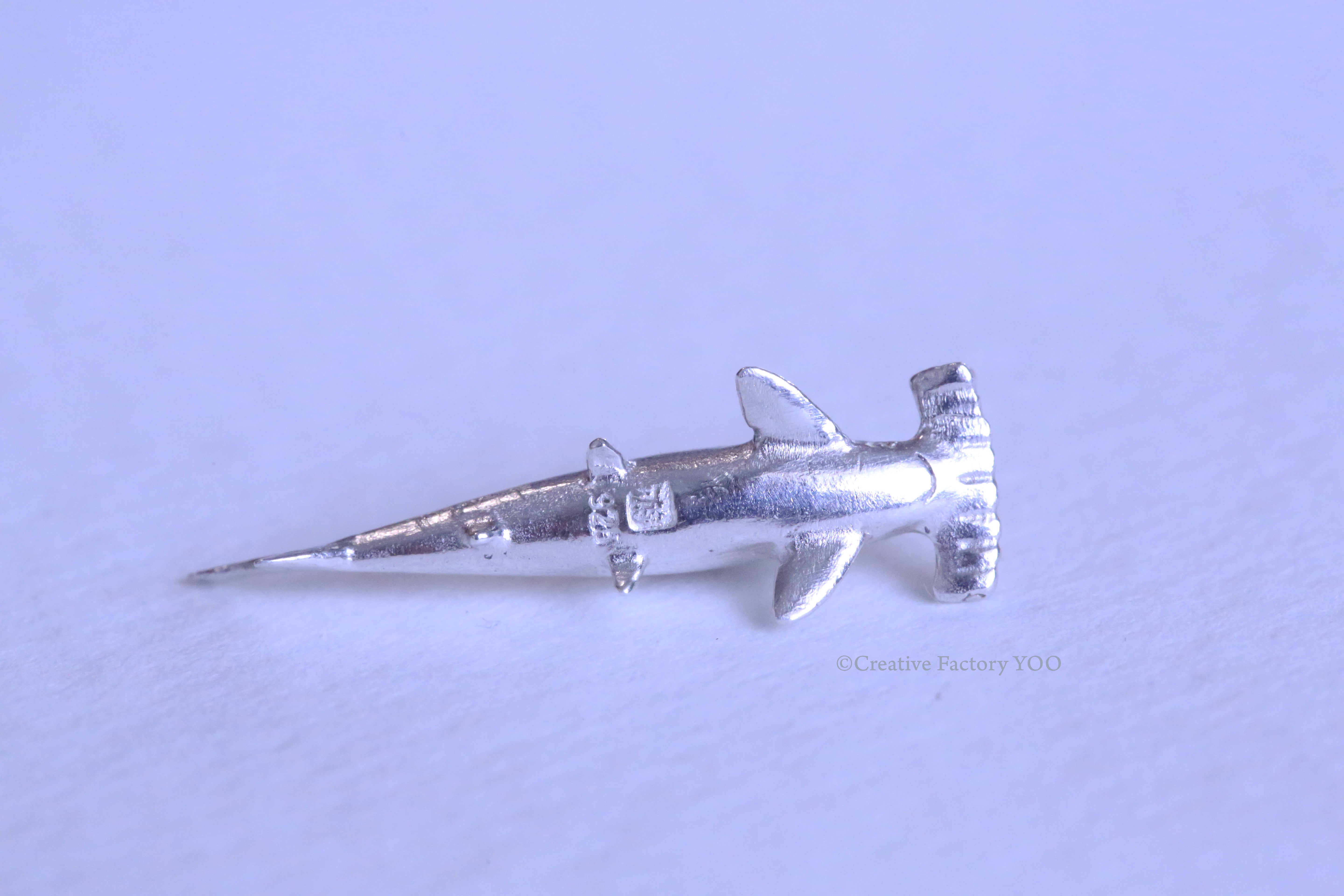 Red Hammerhead Shark Earrings