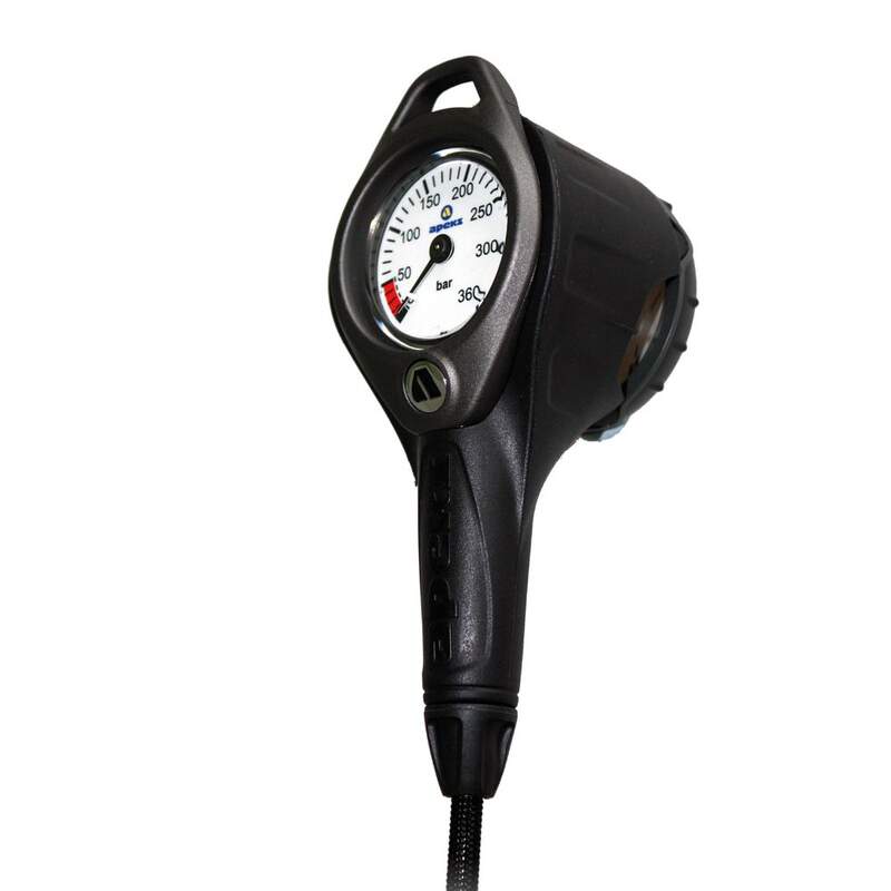 Apeks Pressure Gauge + Compass Console