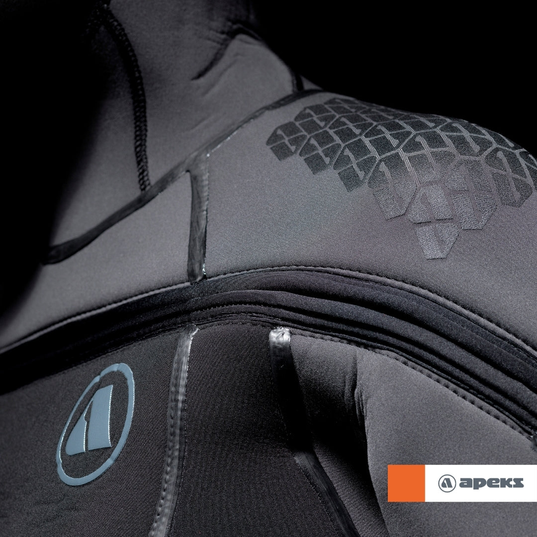 Apeks Thermiq Adv 8/7mm Men's Semi-Dry Wetsuit