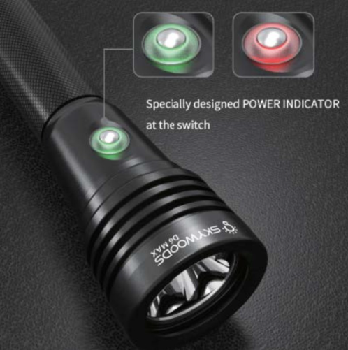 Skywoods D6 MAX Dive Torch