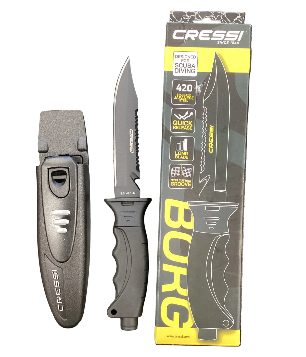 Cressi Borg Dive Knife