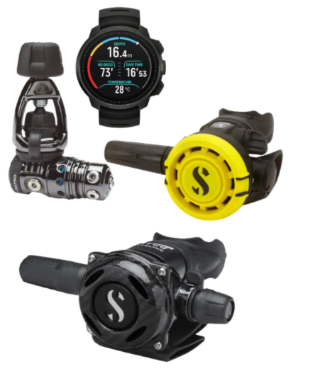 Scubapro MK25 EVO BT +A700 Carbon + R105 + Gauge