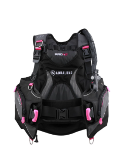 Aqualung Pro HD BCD + Helix Regulator Set Package