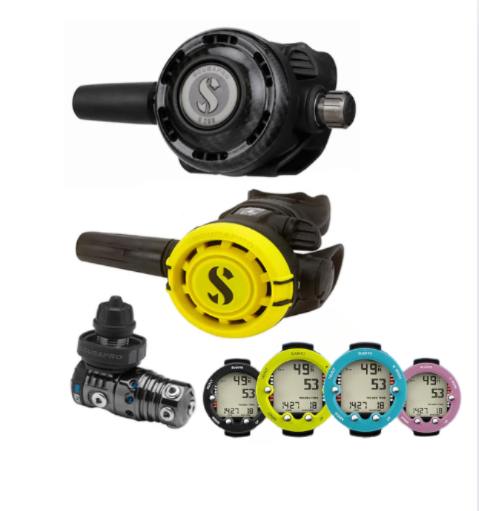 Scubapro MK25 EVO BT + G260 Carbon + R105 + Gauge