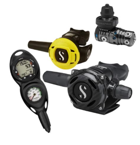 Scubapro MK25 EVO BT +A700 Carbon + R105 + Gauge