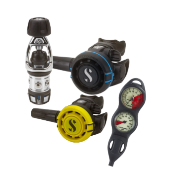 Scubapro Mk2 EVO + R105 + R105 + Gauge