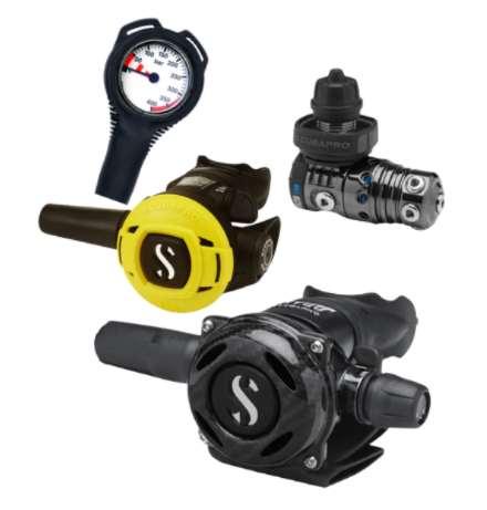 Scubapro MK25 EVO BT +A700 Carbon + R105 + Gauge