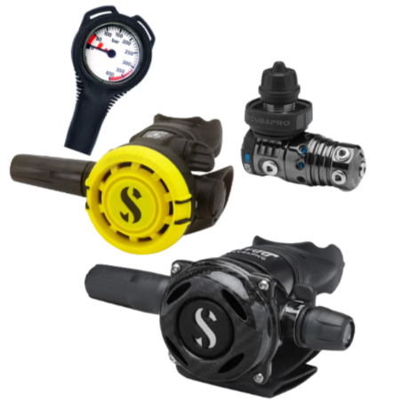 Scubapro MK25 EVO BT +A700 Carbon + R105 + Gauge