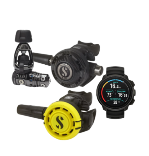 Scubapro MK25 EVO BT + G260 Carbon + R105 + Gauge