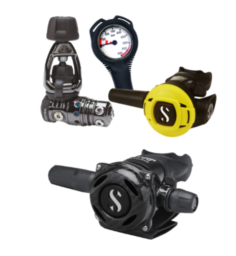 Scubapro MK25 EVO BT +A700 Carbon + R105 + Gauge
