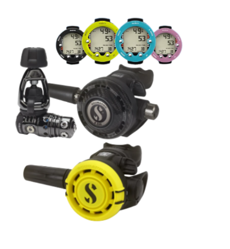 Scubapro MK25 EVO BT + G260 Carbon + R105 + Gauge