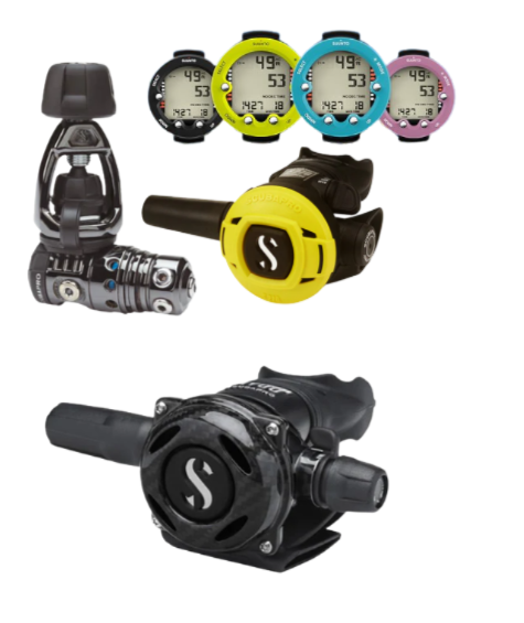 Scubapro MK25 EVO BT +A700 Carbon + R105 + Gauge