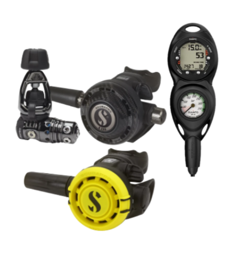 Scubapro MK25 EVO BT + G260 Carbon + R105 + Gauge