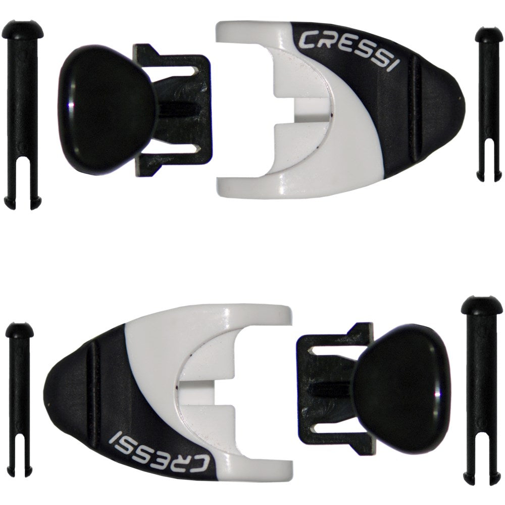 Cressi Mask Buckles (Pair) - Marea/Marea Jr/Sky/Sky Jr/Ocean/S1