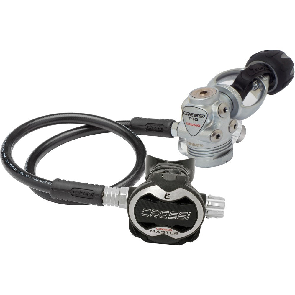 Cressi T10 SC Cromo + Master Regulator