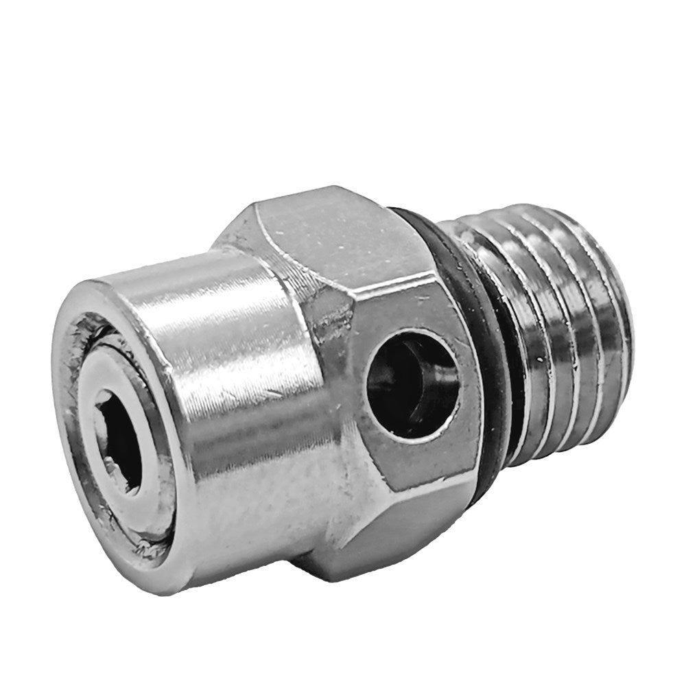 Cressi over pressure relief valve for first-stage regulators