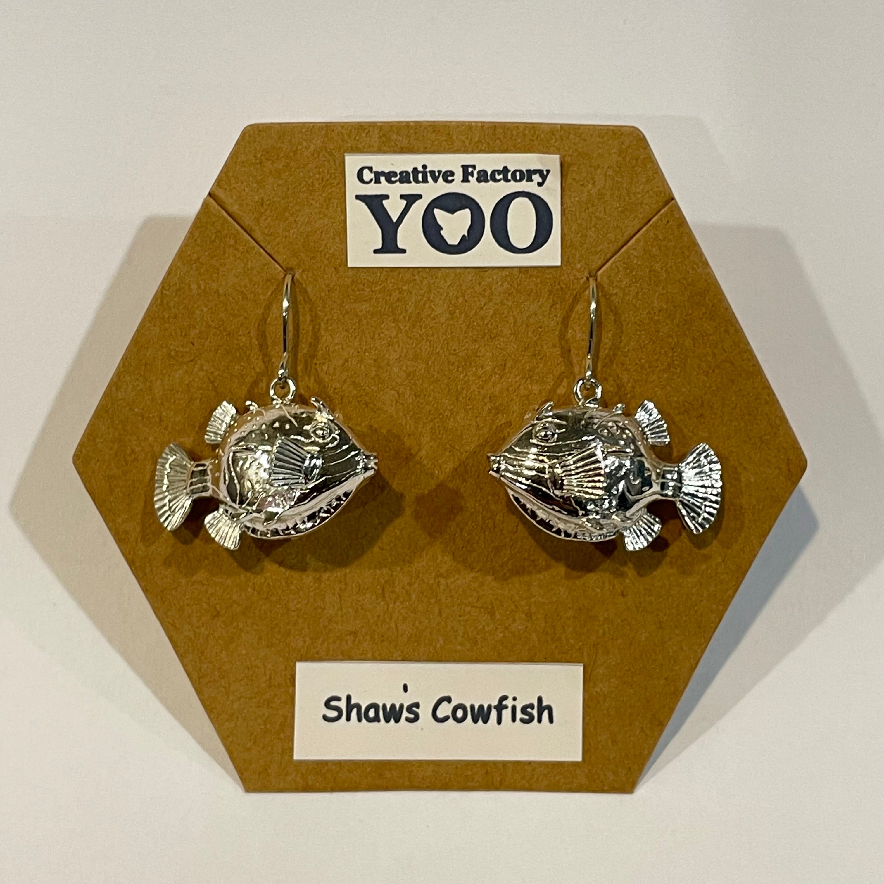 Shaw's Cowfish Earrings