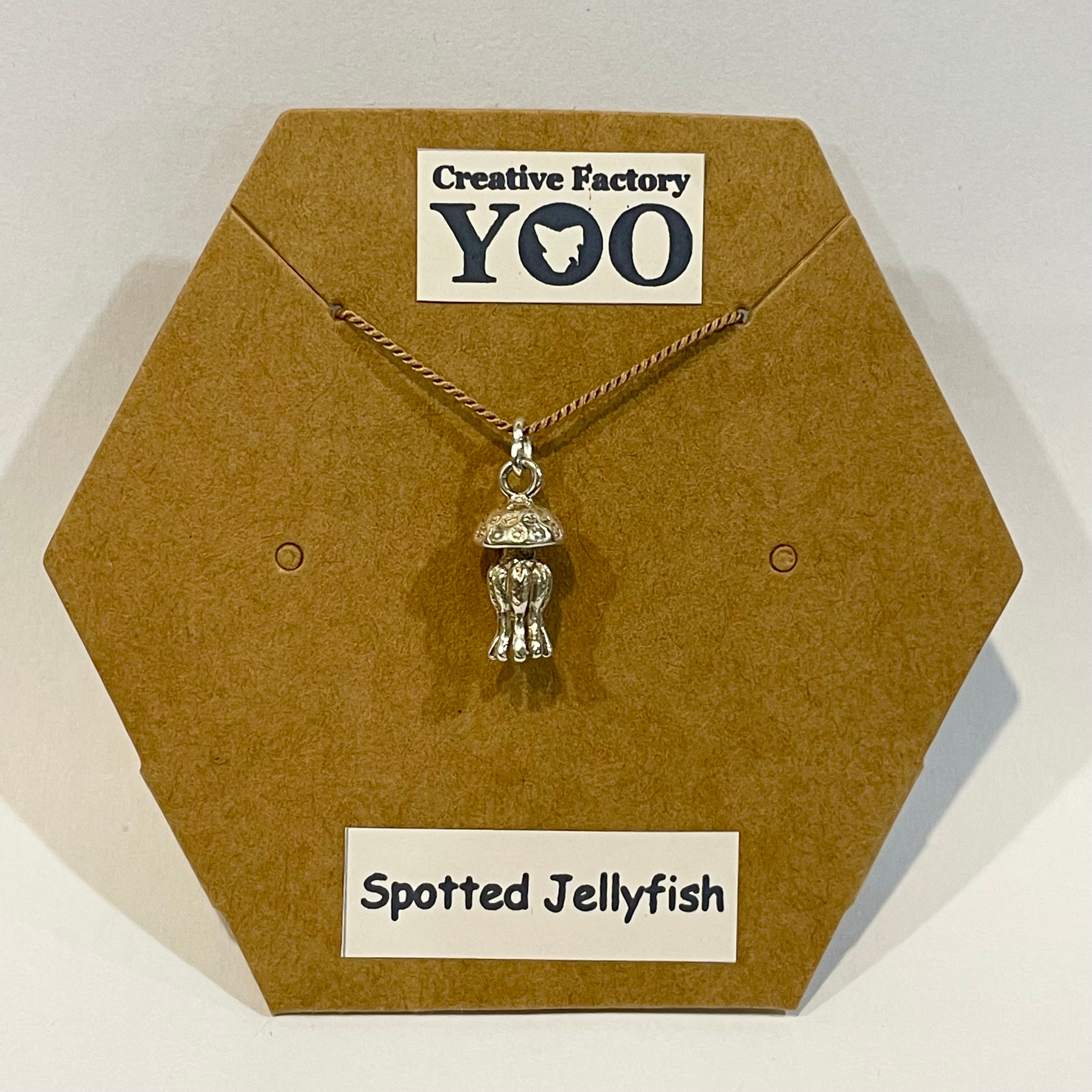 Spotted Jellyfish Pendant