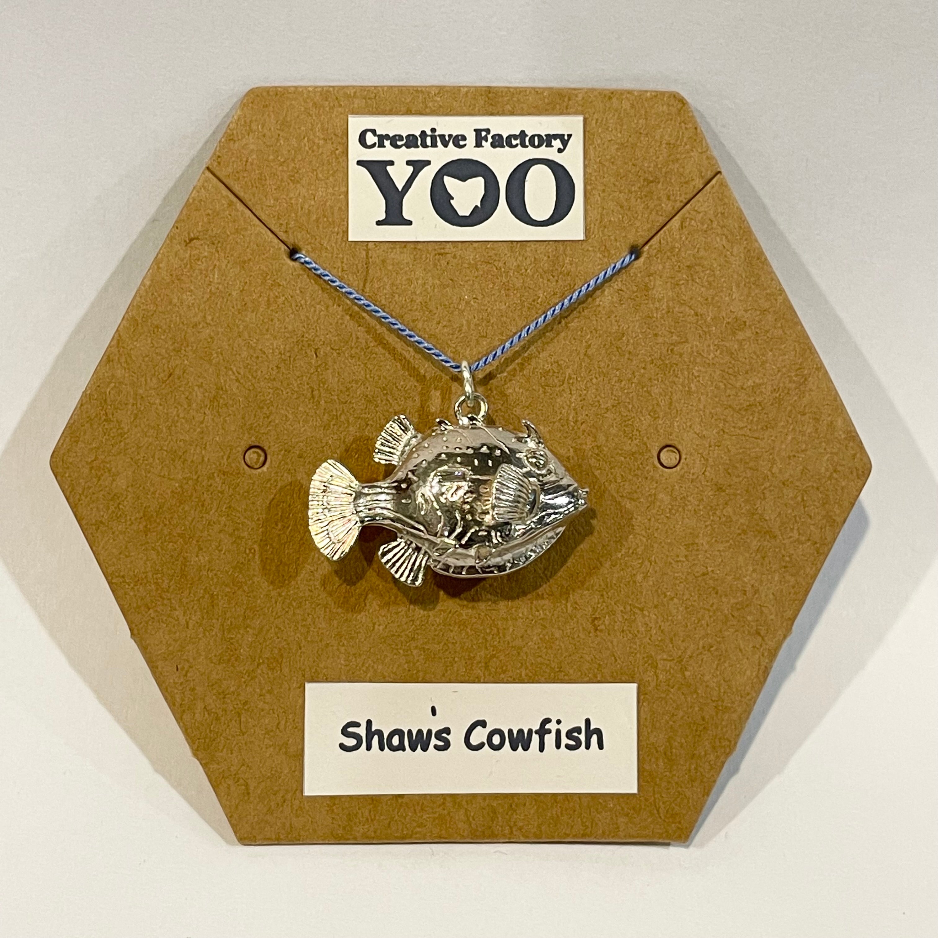 Shaw's Cowfish Pendant