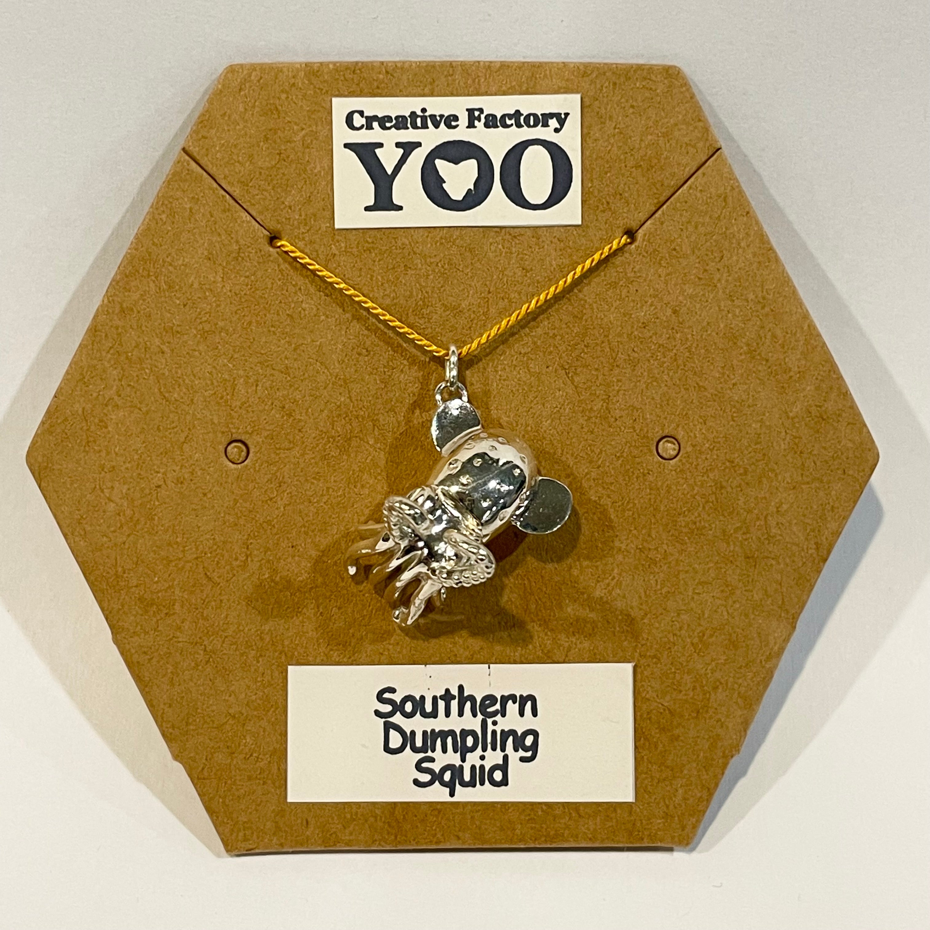 Southern Dumpling Squid Pendant