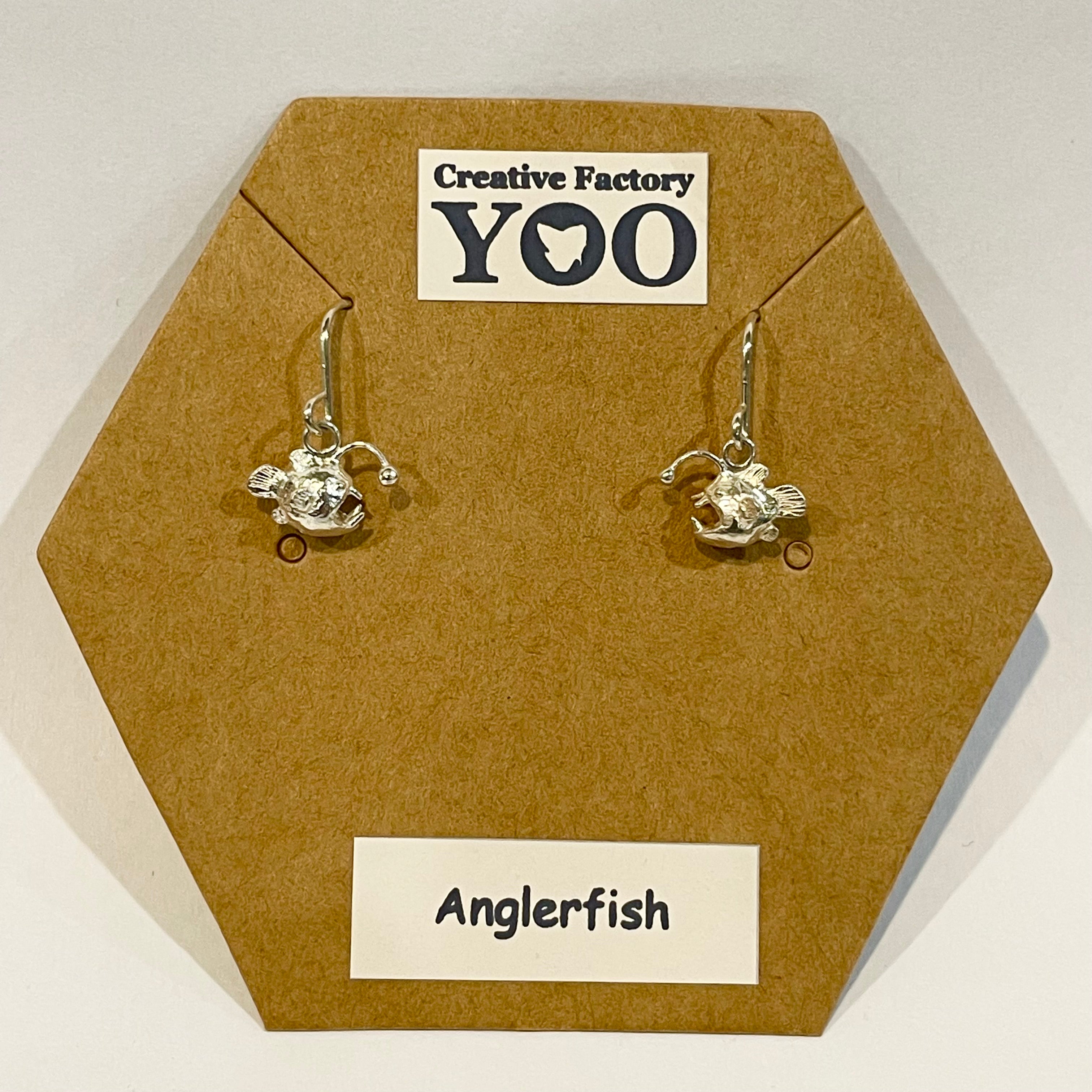 Deep-sea Anglerfish Earrings