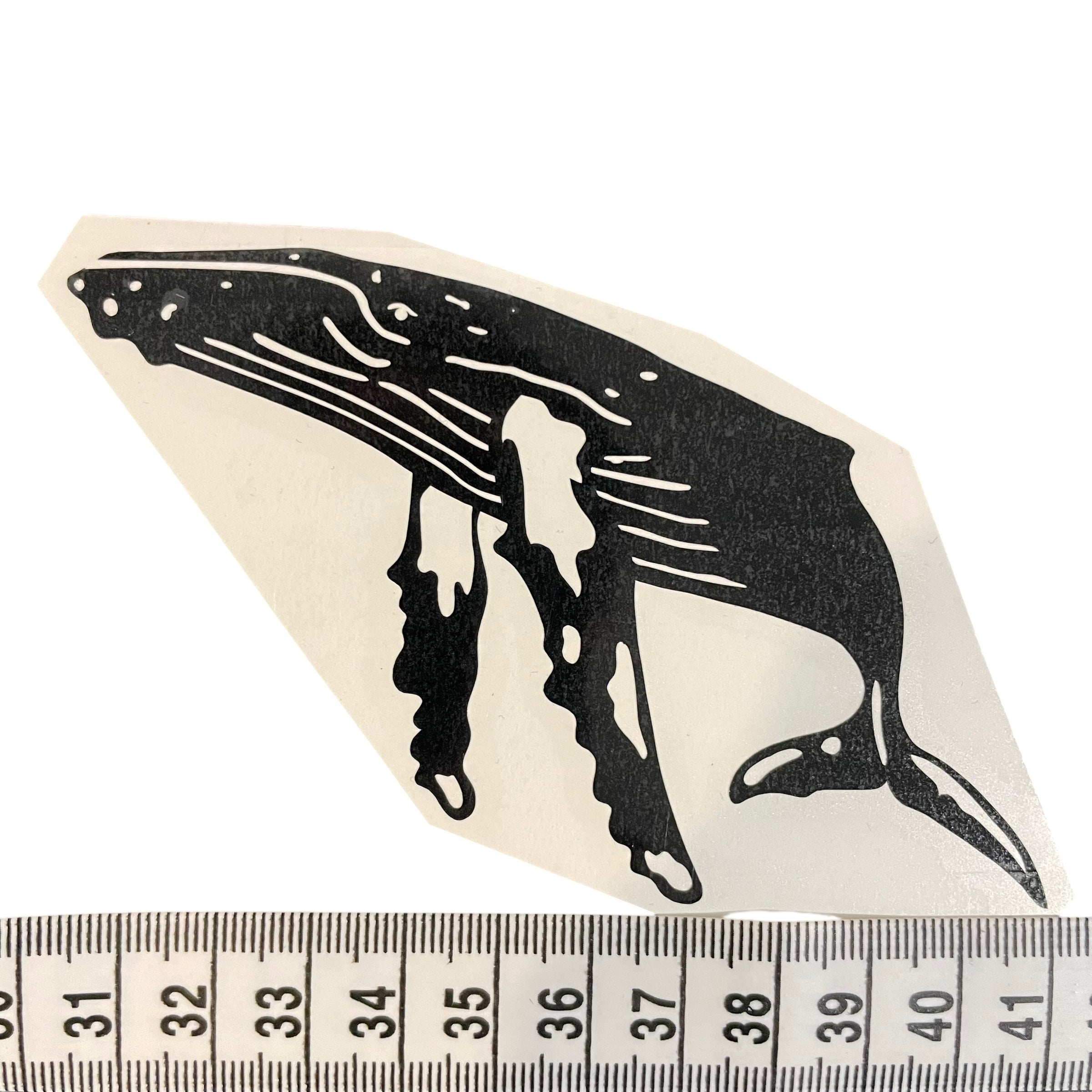 Humpback Whale Waterproof Sticker