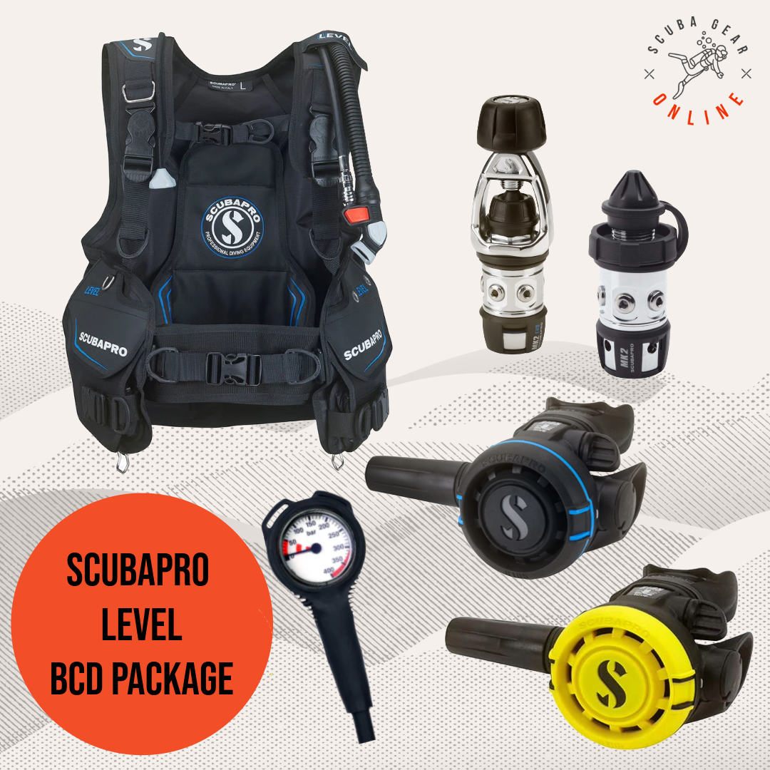 Scubapro Level BCD + Reg Set Package