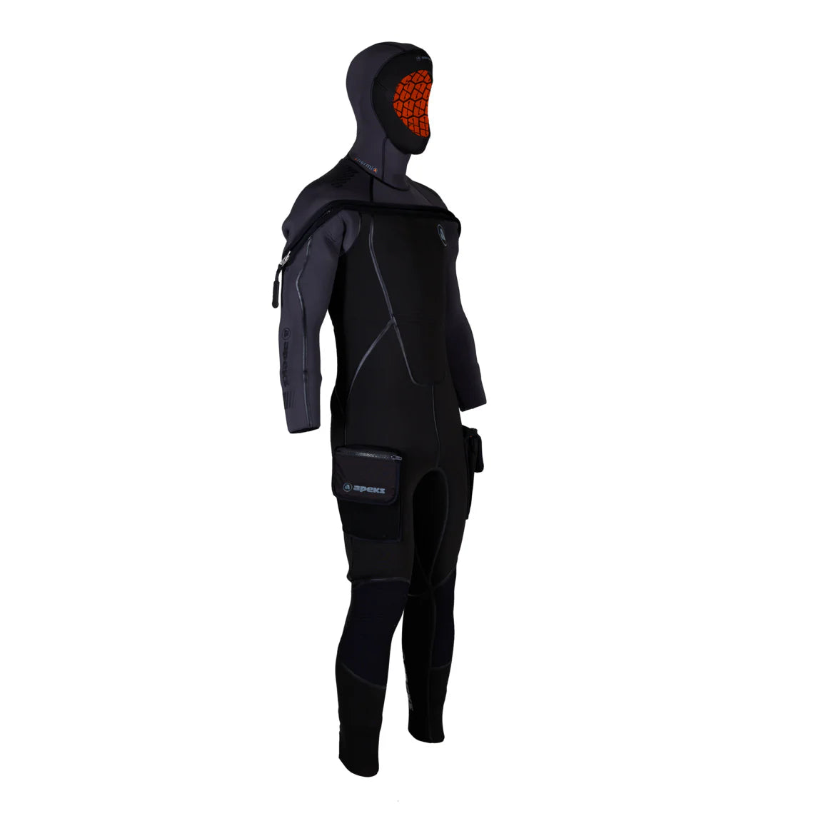 Apeks Thermiq Adv 8/7mm Women's Semi-Dry Wetsuit