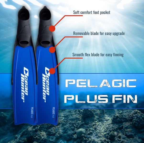Pelagic Plus Freediving Fin