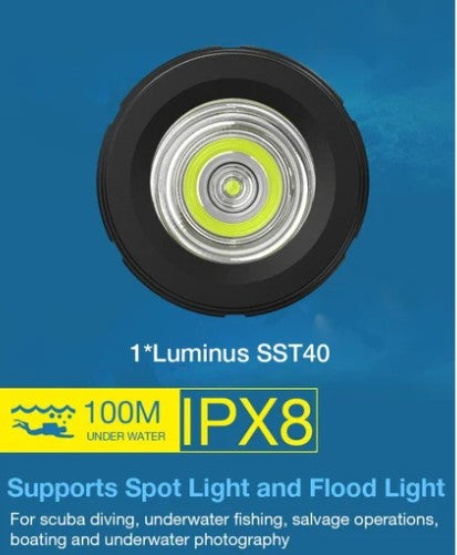 Skywoods D6S Dive Torch