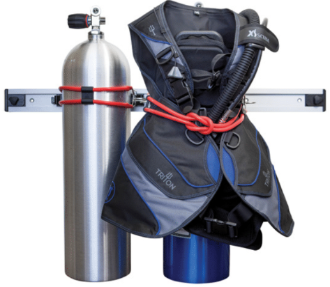 Scuba Tank Holder