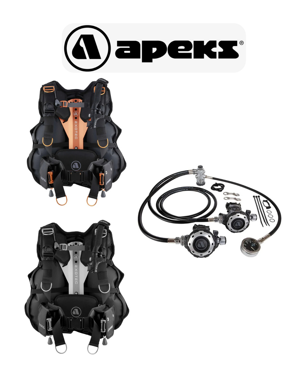 Apeks Exotec + MTX-RC Reg Set Package