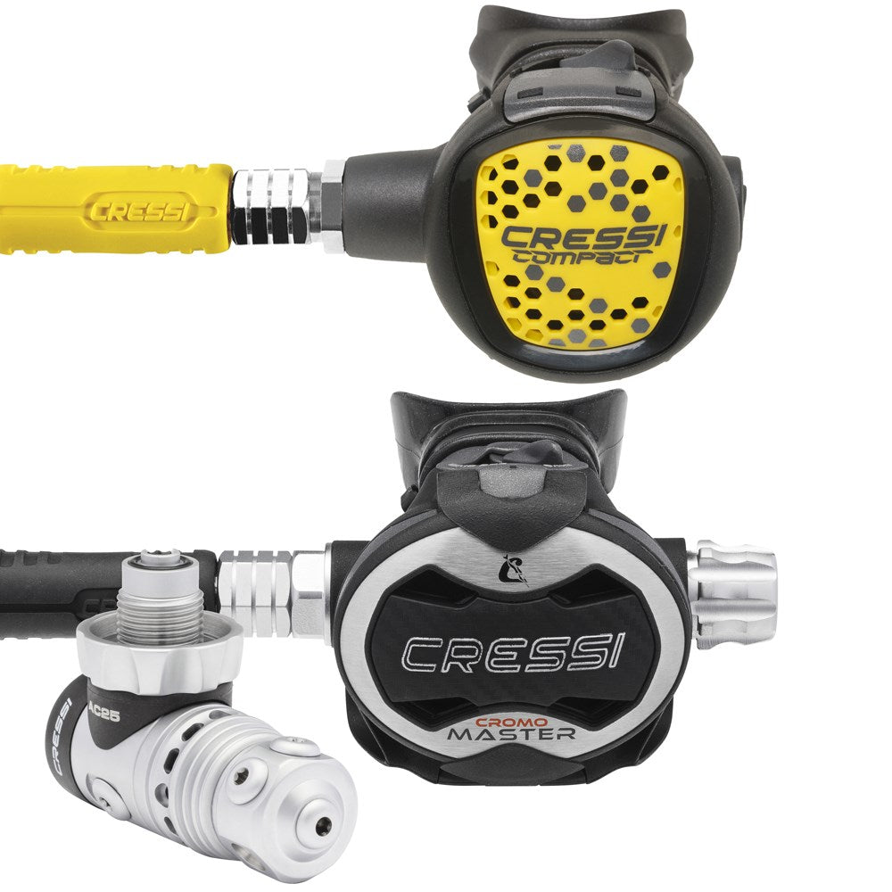 Cressi AC25 + Master Cromo + Compact Regulator