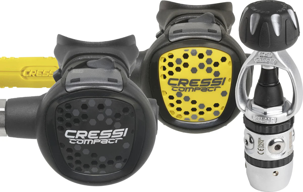 Cressi AC2 + Compact + Compact Octopus Regulator