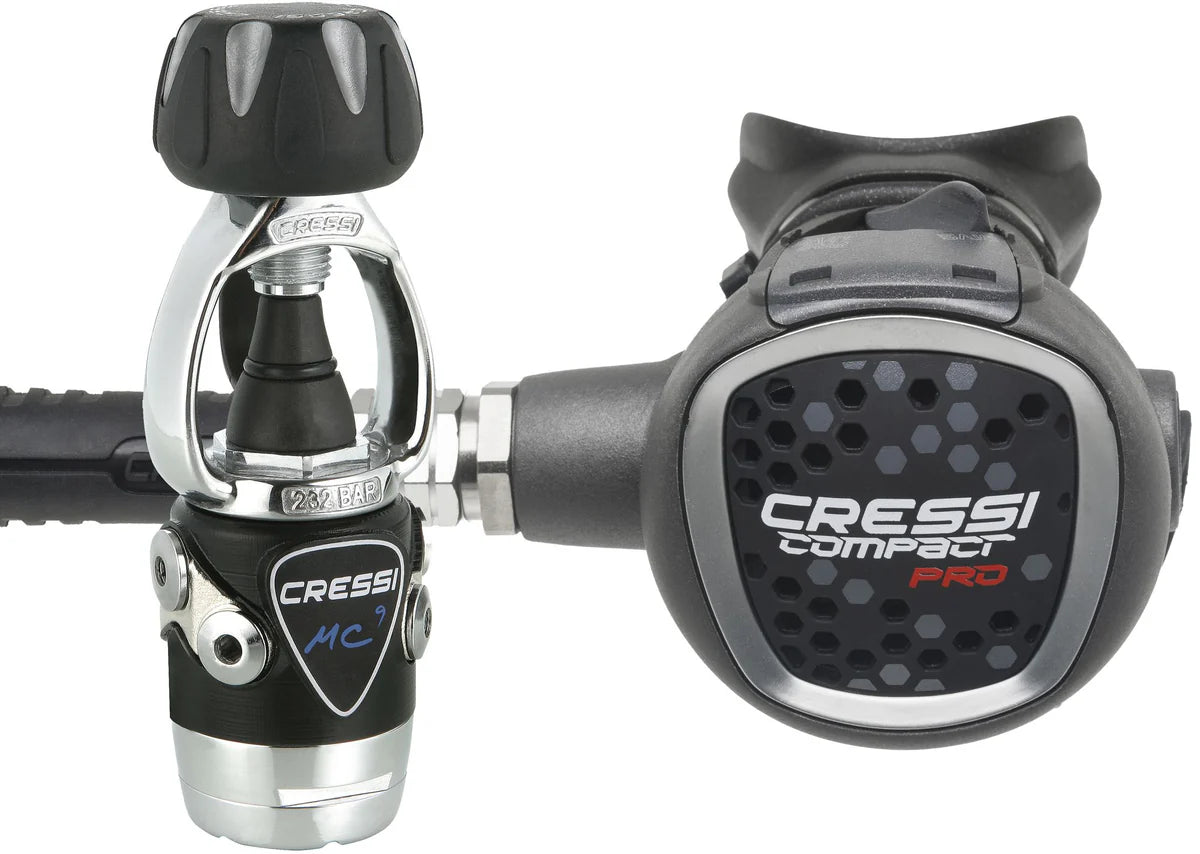 Cressi MC9 SC Cromo + Compact Pro Regulator