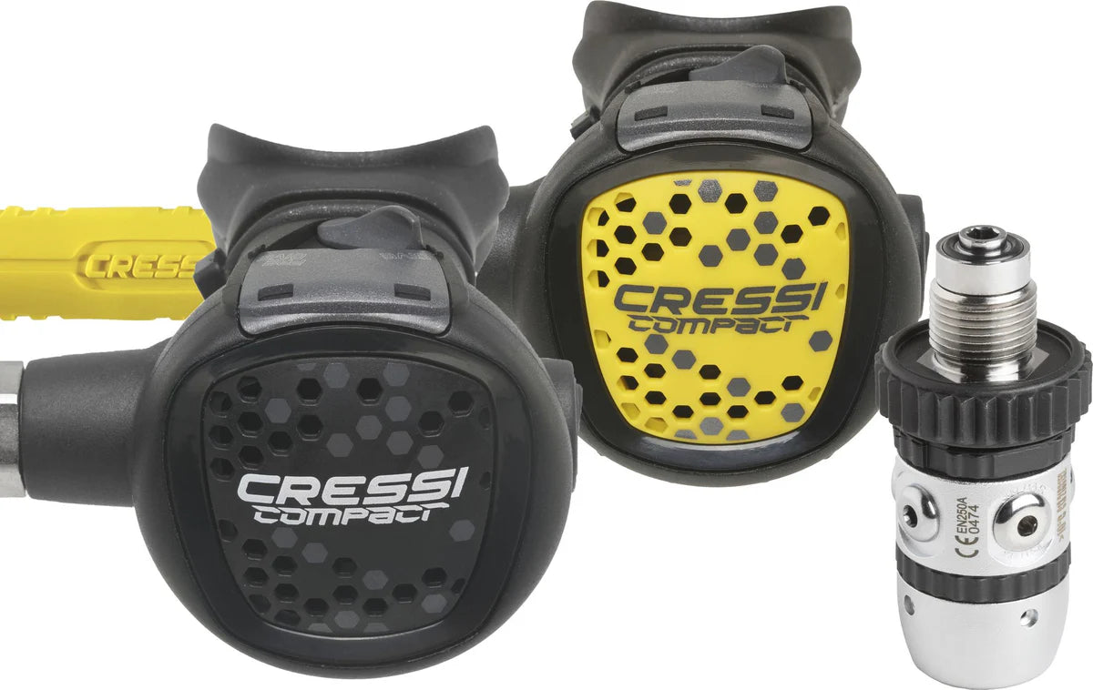 Cressi AC2 + Compact + Compact Octopus Regulator