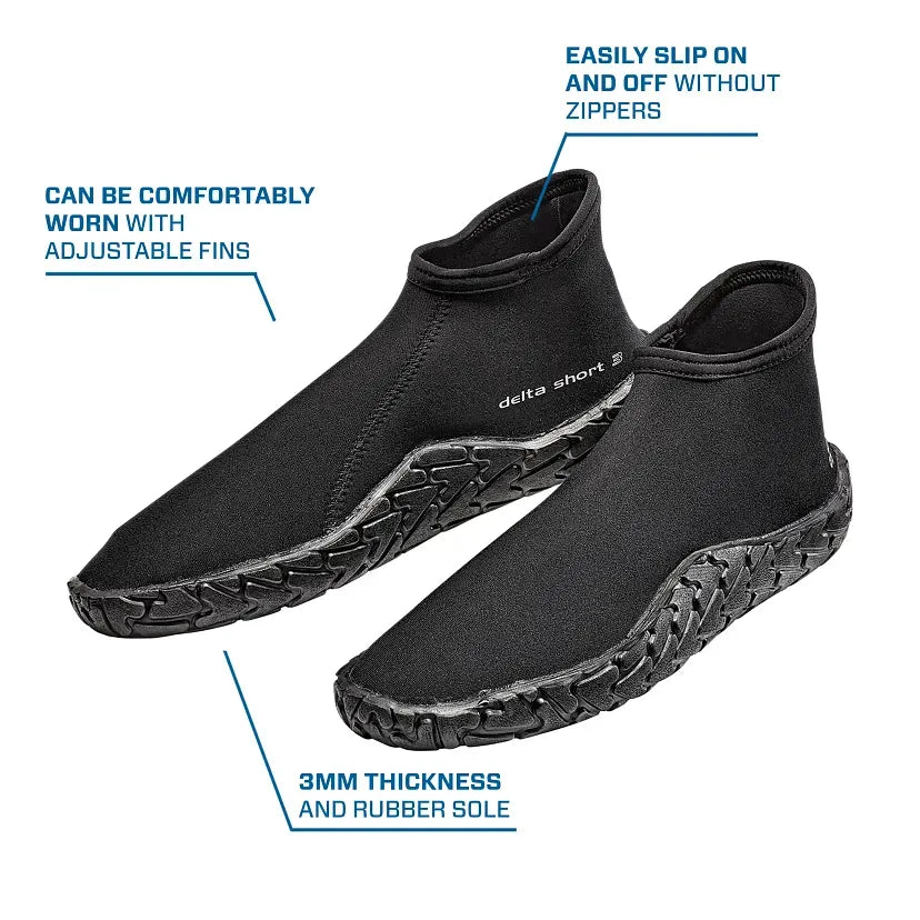 Scubapro Delta 3mm Short Dive Boots