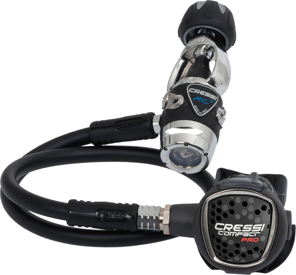 Cressi MC9 SC Cromo + Compact Pro Regulator
