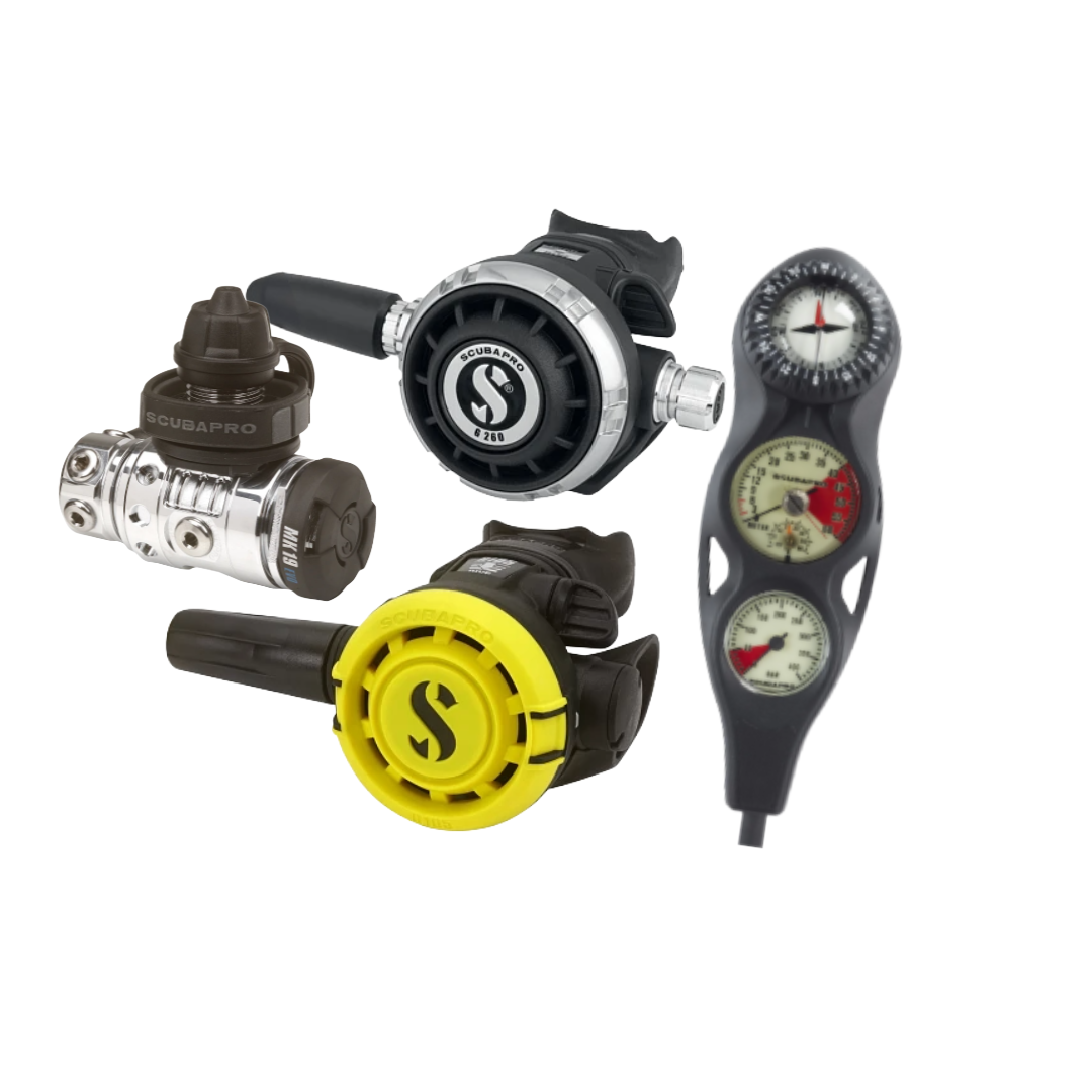 Scubapro Mk19 EVO + G260 + R105 + Gauge