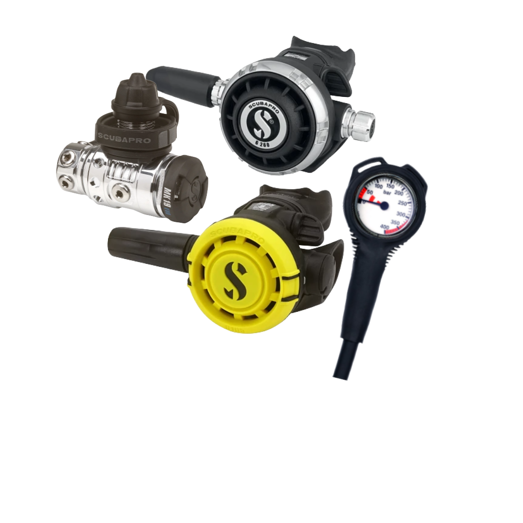 Scubapro Mk19 EVO + G260 + R105 + Gauge