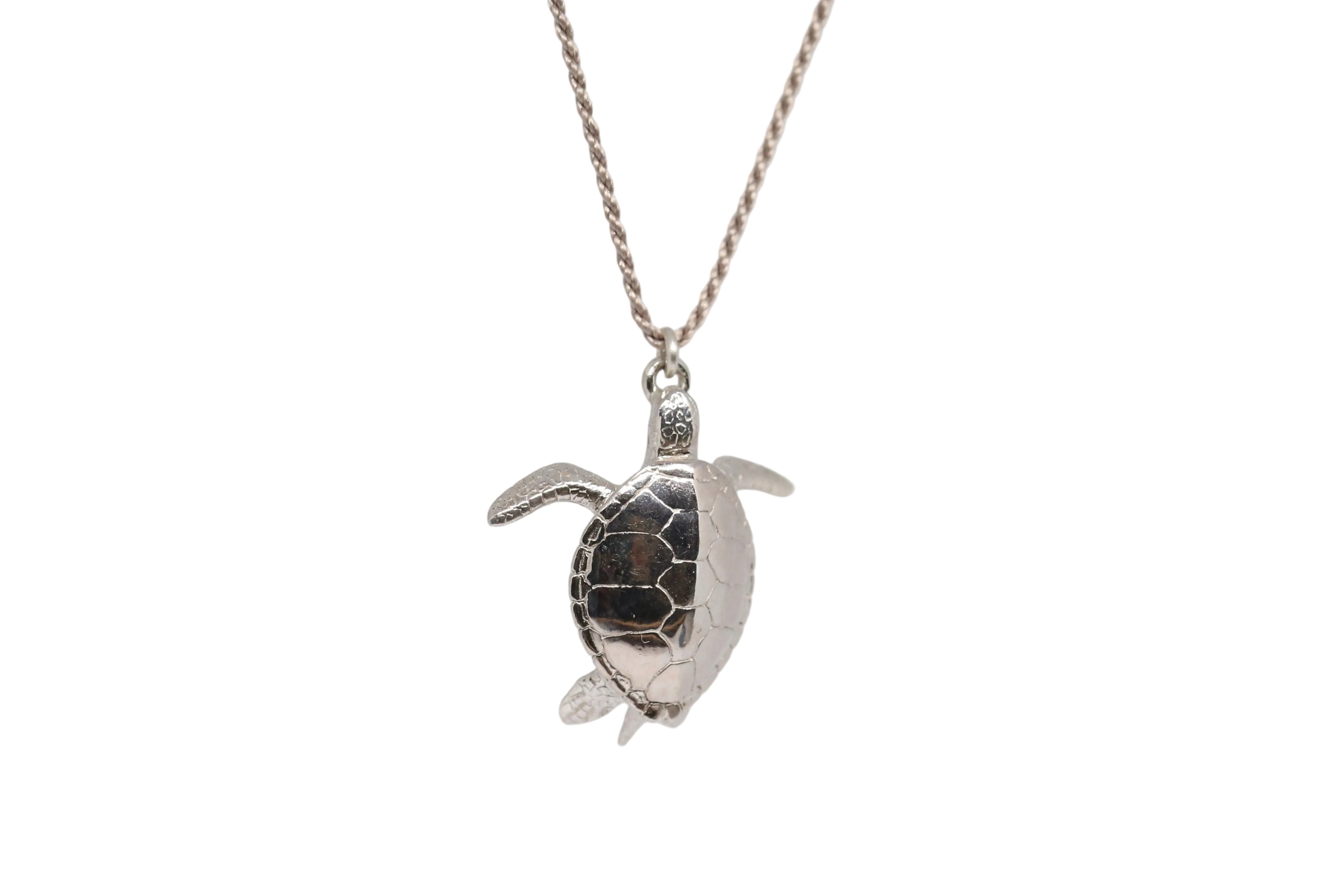 Green Sea Turtle Pendant