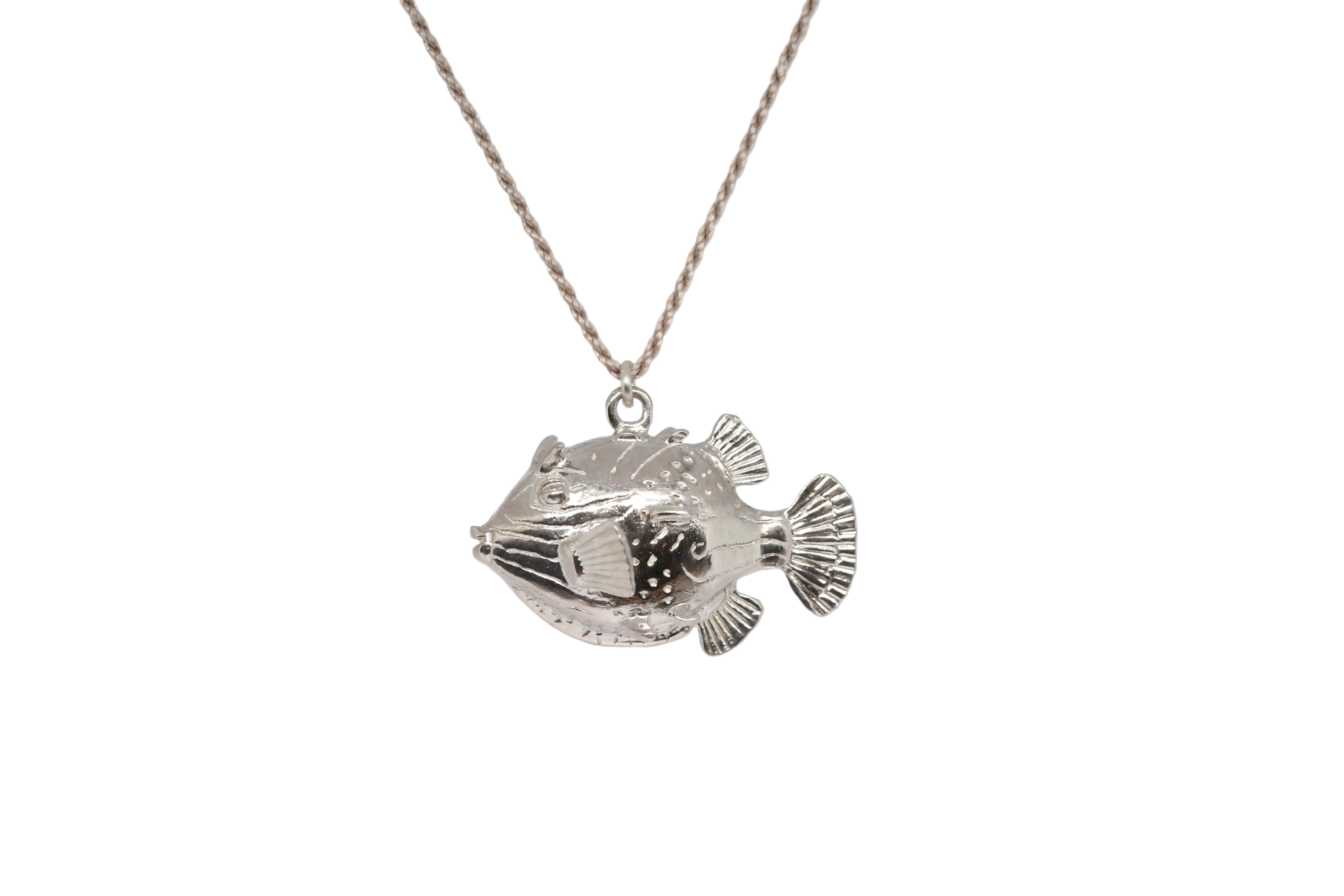 Shaw's Cowfish Pendant