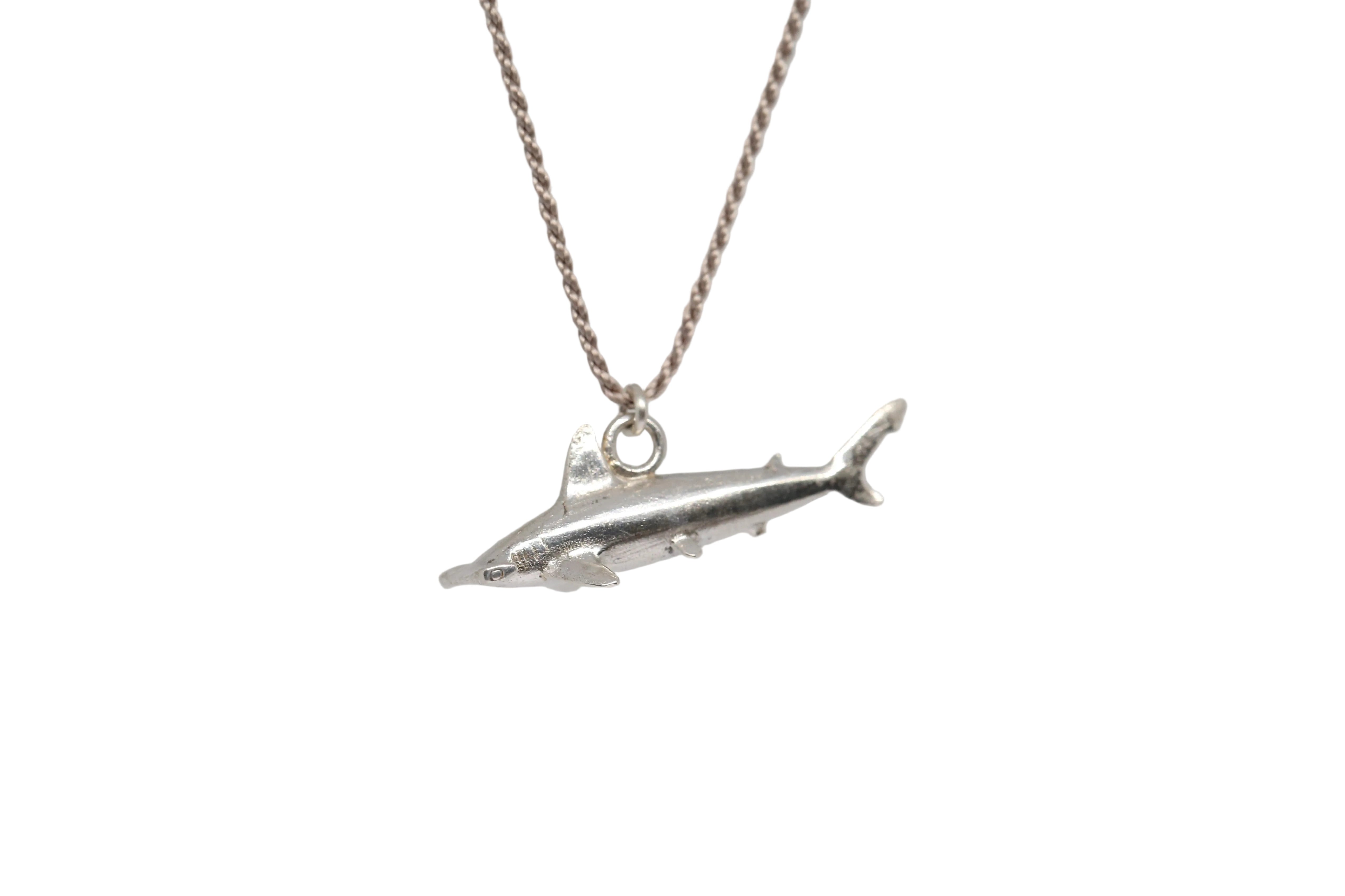 Red Hammerhead Shark Pendant