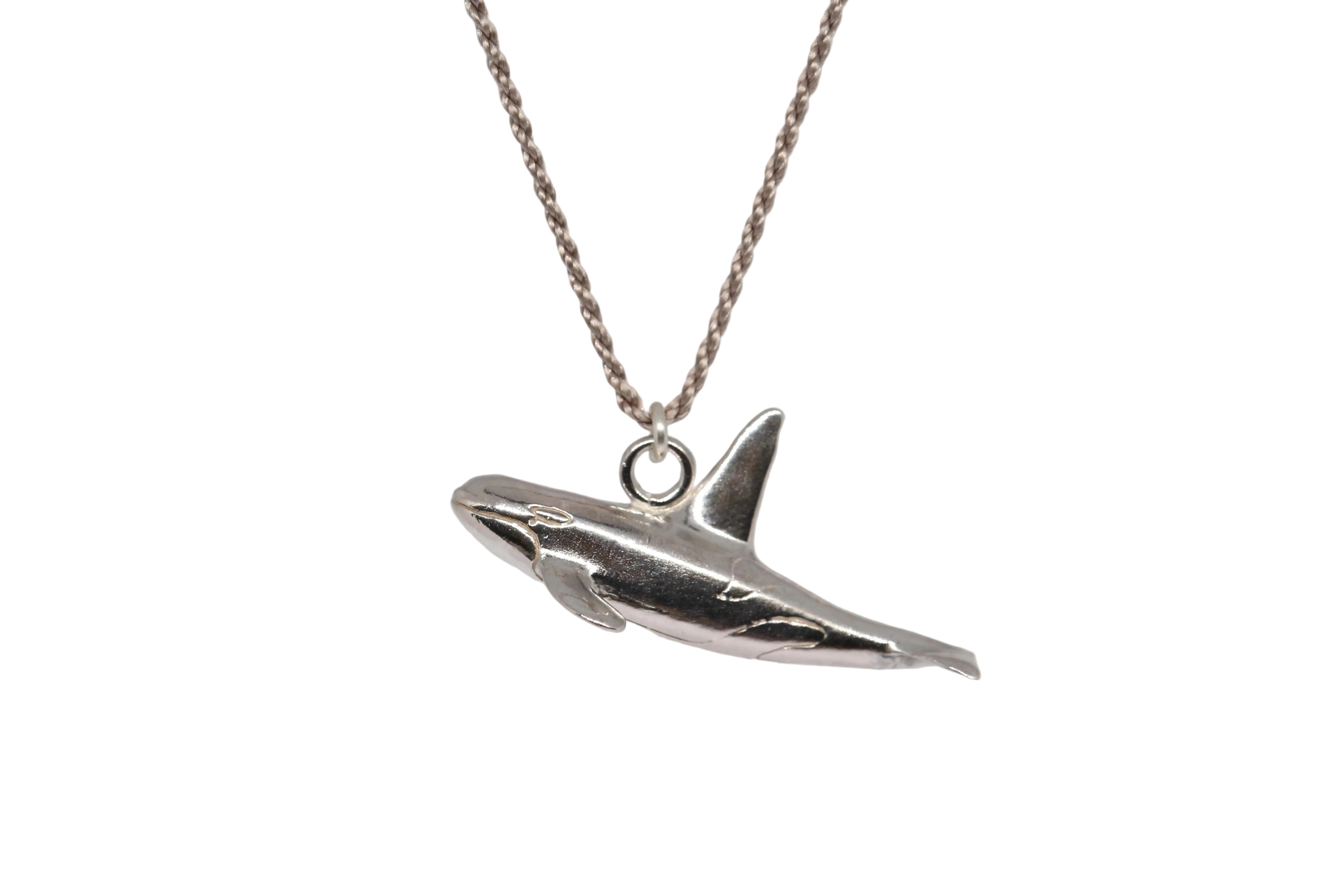 Orca / Killer Whale (Straight Shape) Pendant